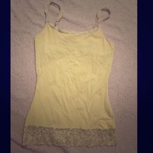 Lace trimmed cami